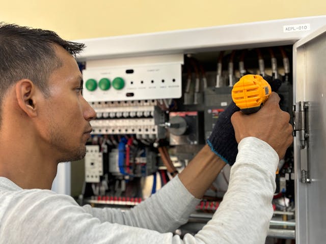 maintenance control panel